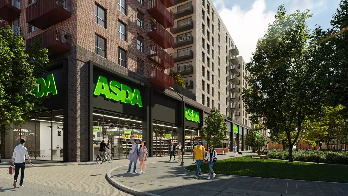 Asda Announce 1500 New Homes Above London Superstore