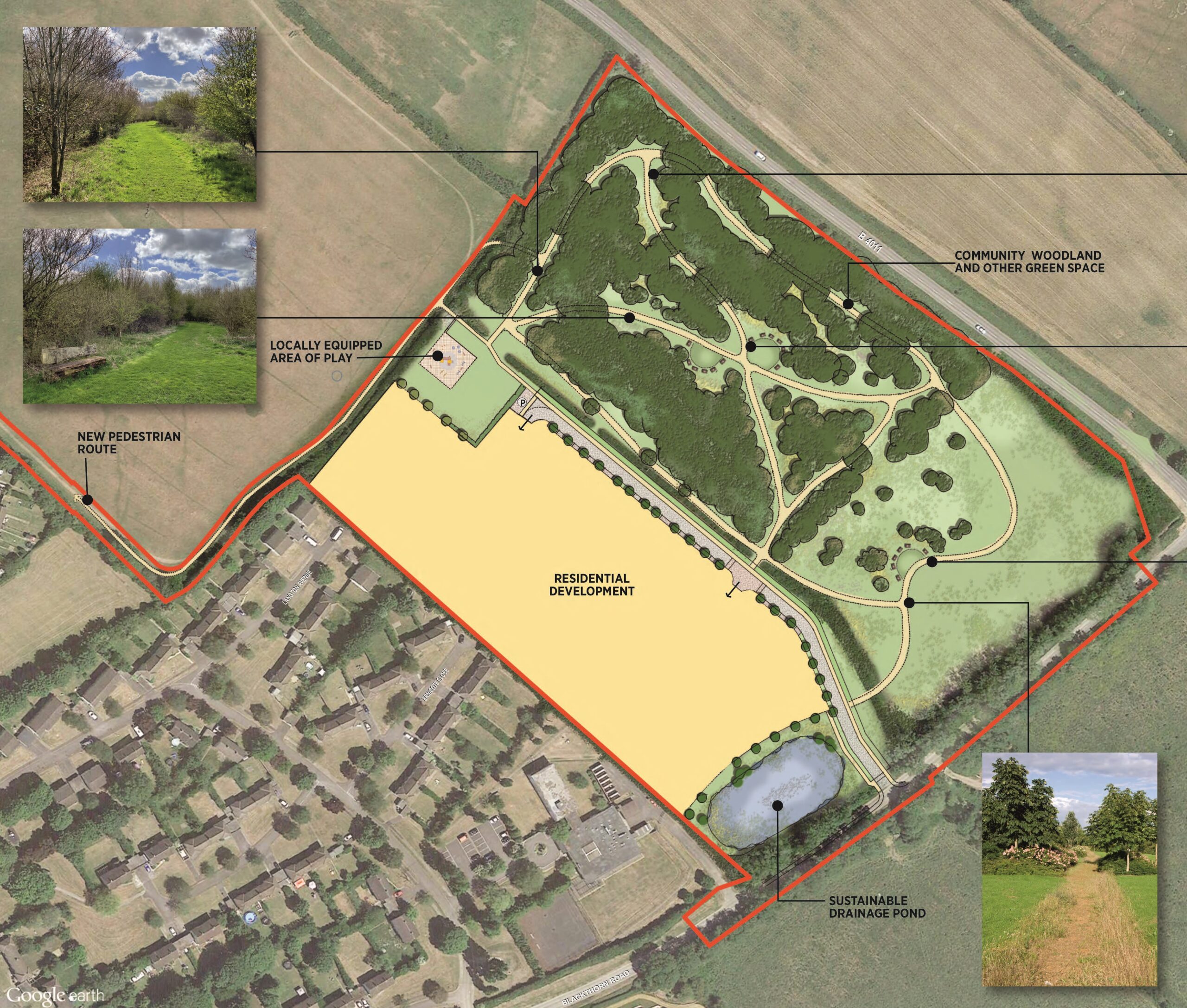 New homes, investment and community woodland coming soon to Oxfordshire village