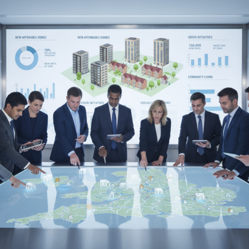 Mayors Across England Empowered to Lead £39bn Social and Affordable Homes Programme