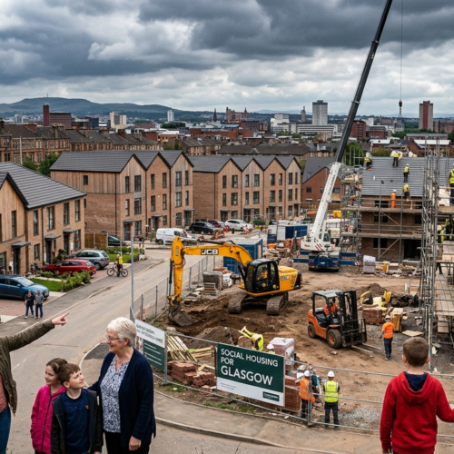 Affordable Housing Delivery in Scotland Falls Sharply as New Home Completions Drop 13%