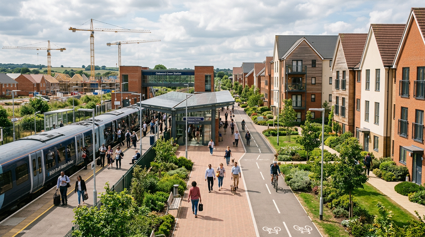 New Planning Rules to Fast-Track Thousands of Homes Near England’s Transport Hubs
