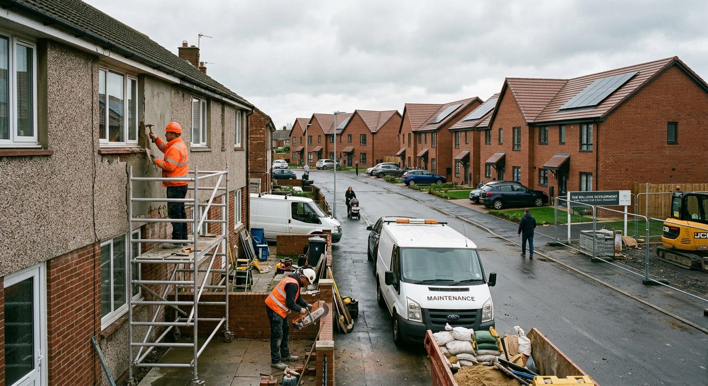 Karbon Homes prioritises repairs investment as annual housing completions fall by 48% Karbon Homes prioritises repairs investment as annual housing completions fall by 48%